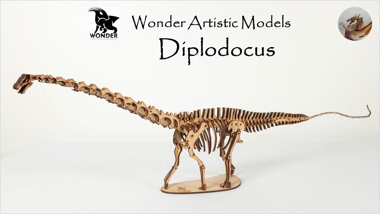 268: Wonder Artistic Models Diplodocus (2023) Review