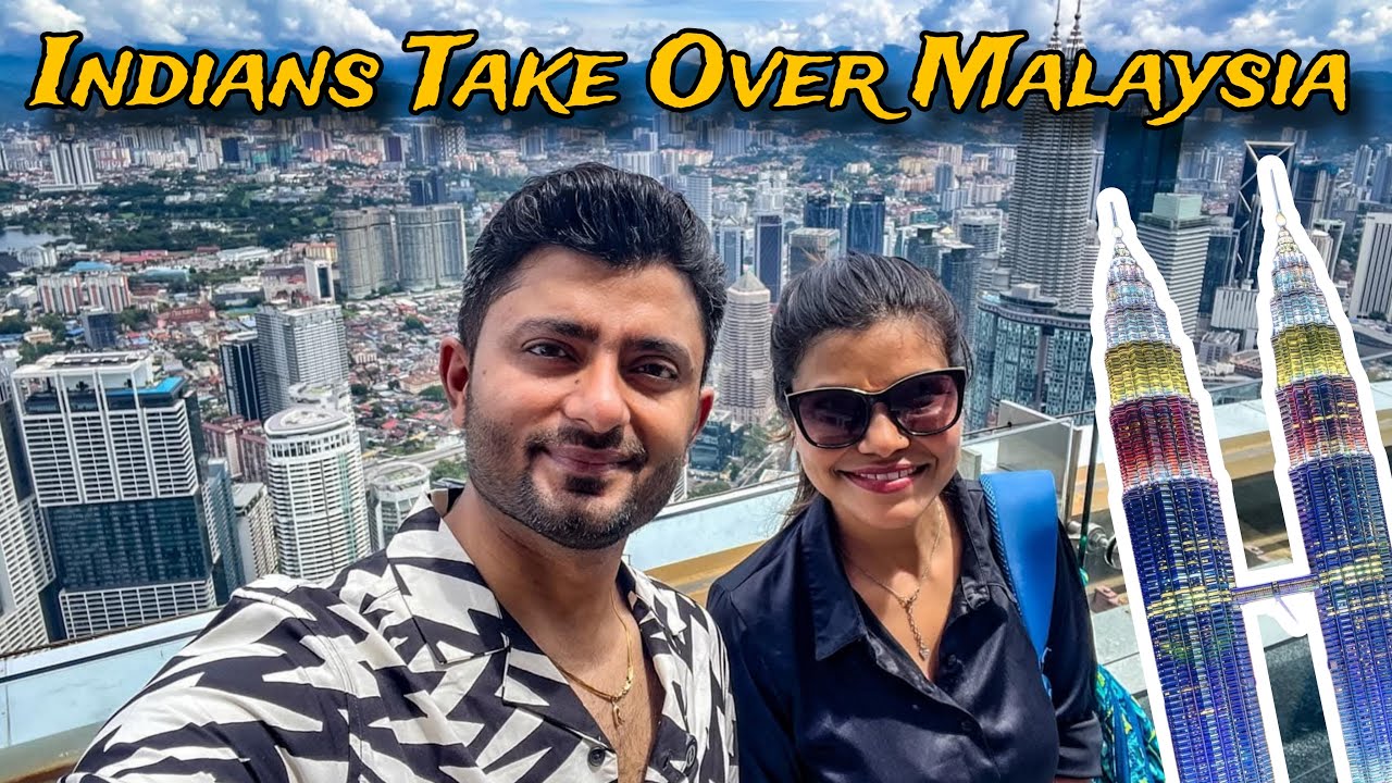 Day 1 in Kuala Lumpur | KLCC Aquaria, Petronas Towers, KL Tower  | Malaysia Travel Vlog 2025