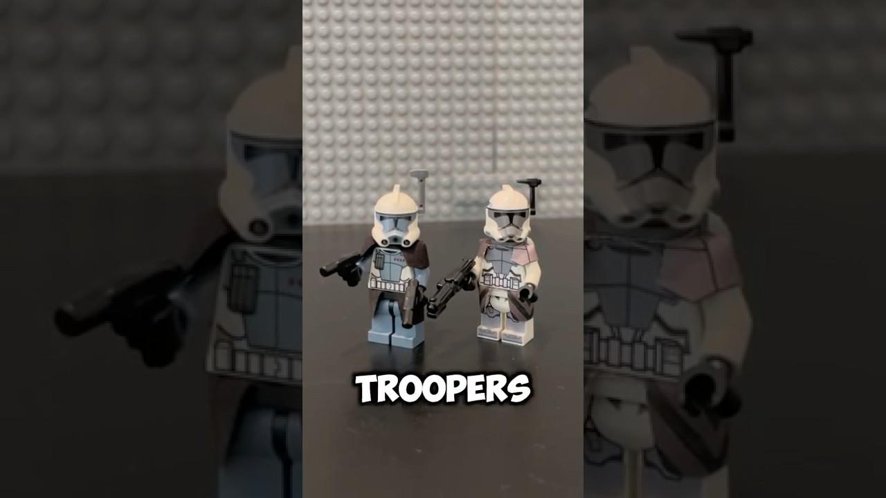 How to customize your Lego Clone Troopers! #legostarwars #legoclonetrooper #clonewars #gcc #shorts
