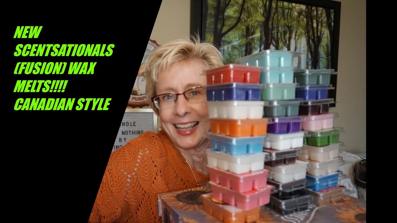 NEW SCENTSATIONALS (FUSION) WAX MELTS!!! 🍁🍁🍁Canadian Style🍁🍁🍁