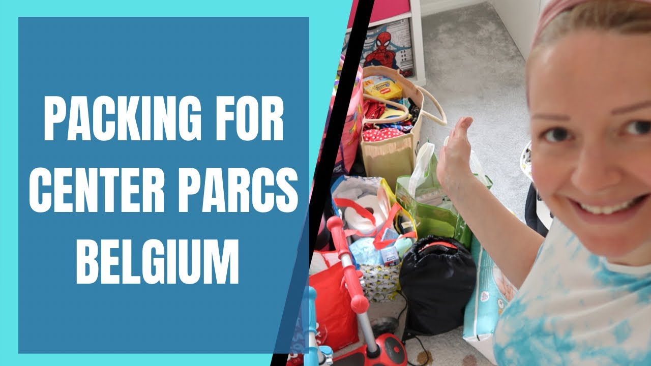PACKING FOR CENTER PARCS EU - what I packed for Center Parcs Belgium - Park De Haan