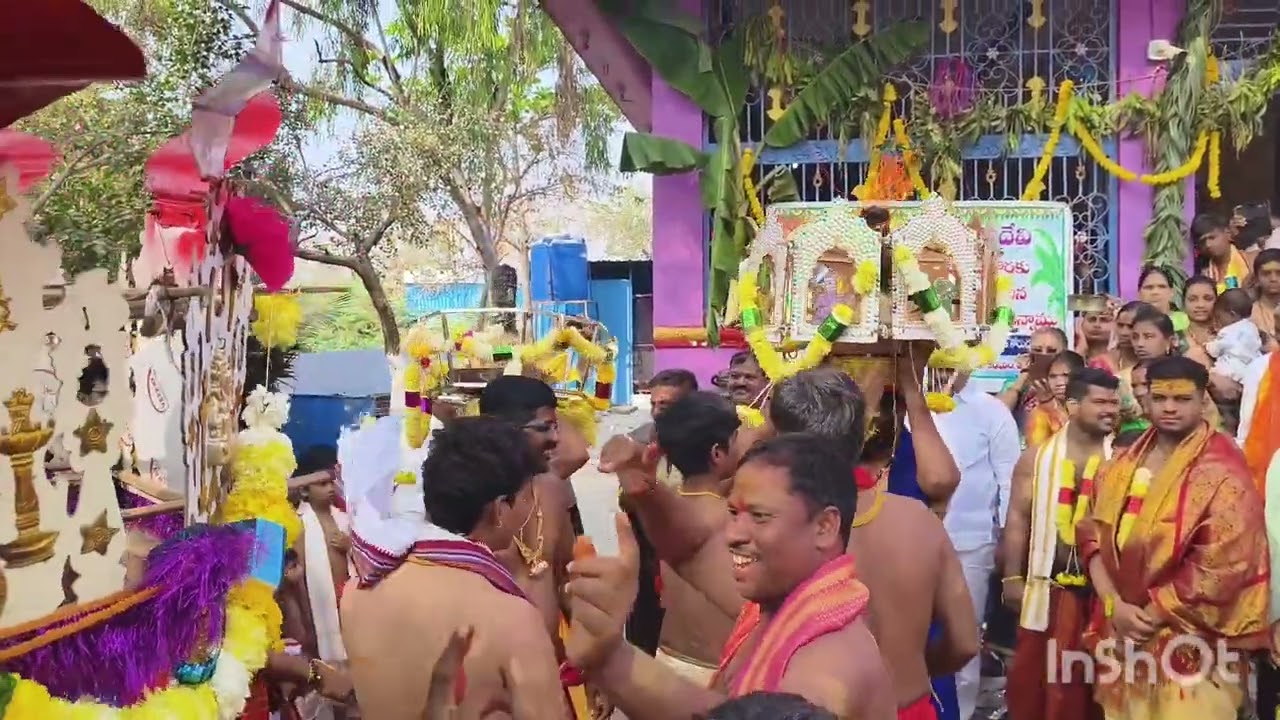 Sri Chowdeshwari Devi Jyothi ustavalu in Peddakadaburu 