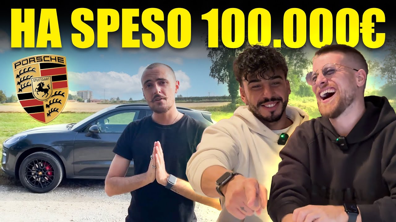 REAGIAMO ALLE AUTO PIÙ COSTOSE DEGLI YOUTUBER ITALIANI - SURRY HA COMPRATO UNA PORSCHE DA 100.000 €!