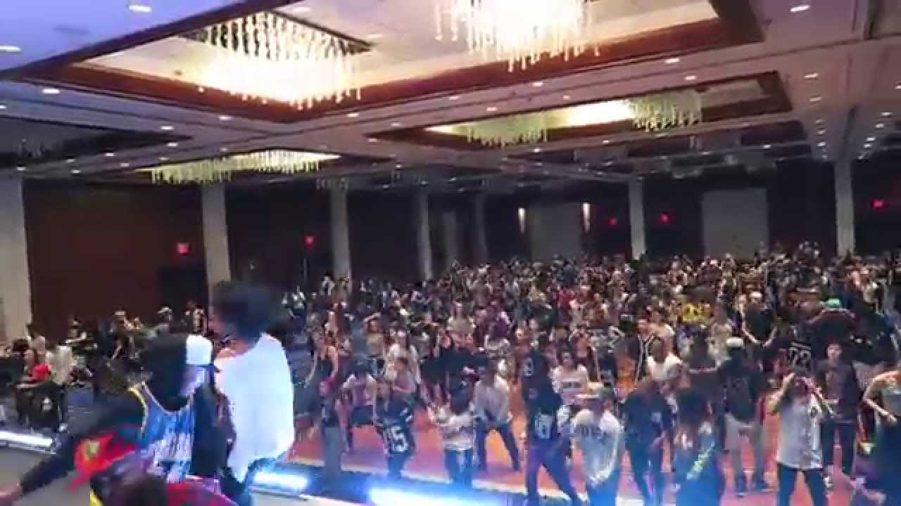Luam teaches 'Up Like Trump' at Monsters of Hip Hop MOHH