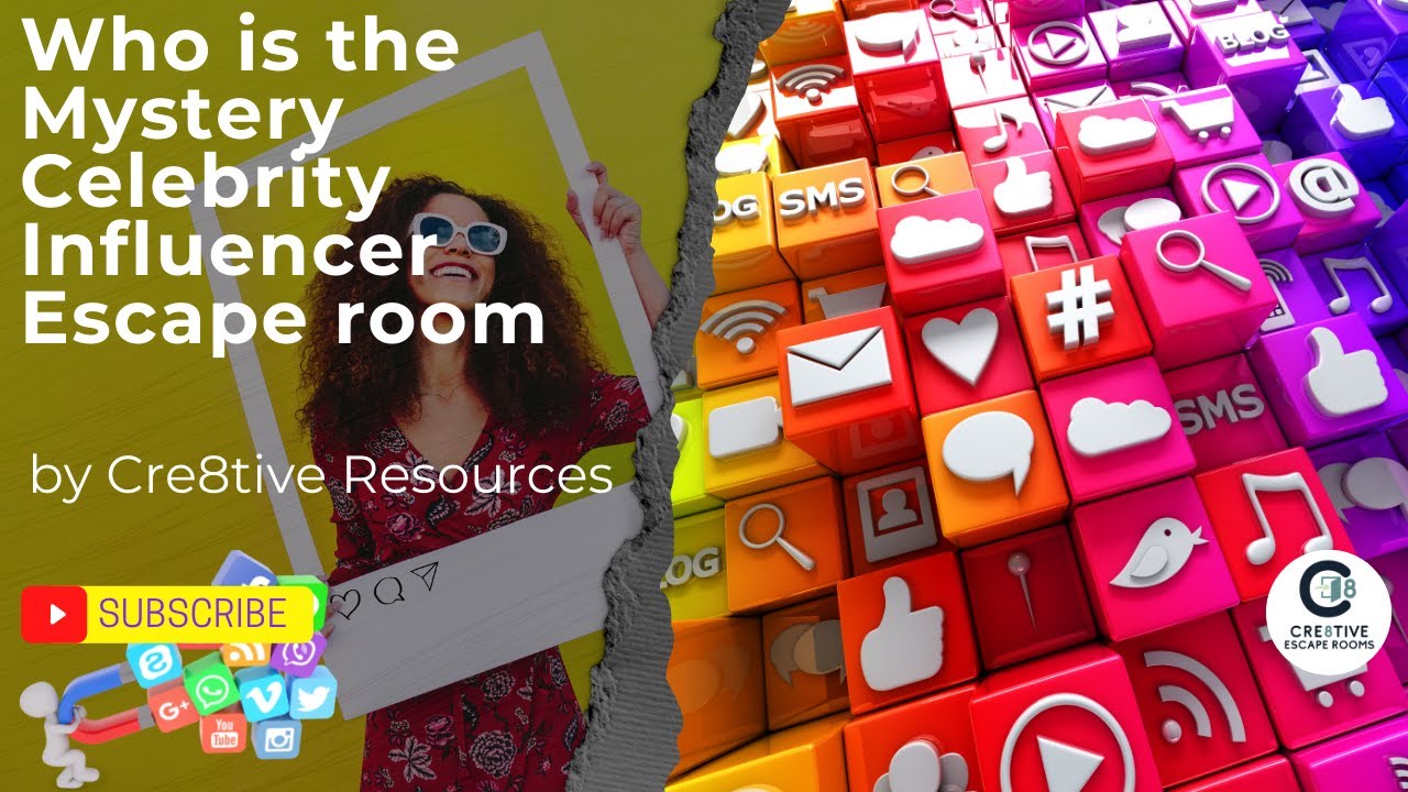 Who is the Mystery Celebrity Influencer Escape room