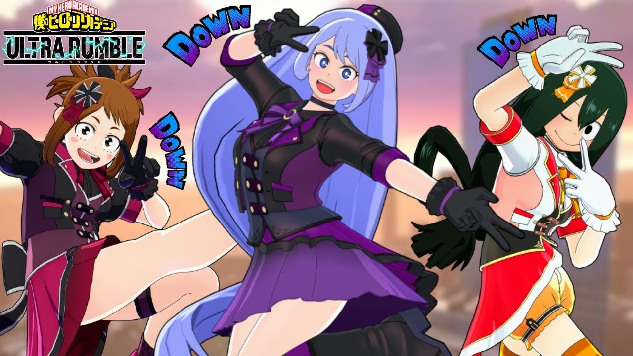 Команда Superstar Idols доминирует в лобби в My Hero Ultra Rumble