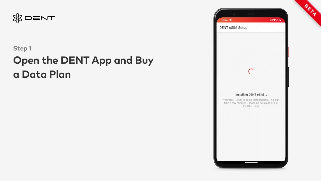 DENT eSIM Beta &ndash; Set up eSIM on an Android phone