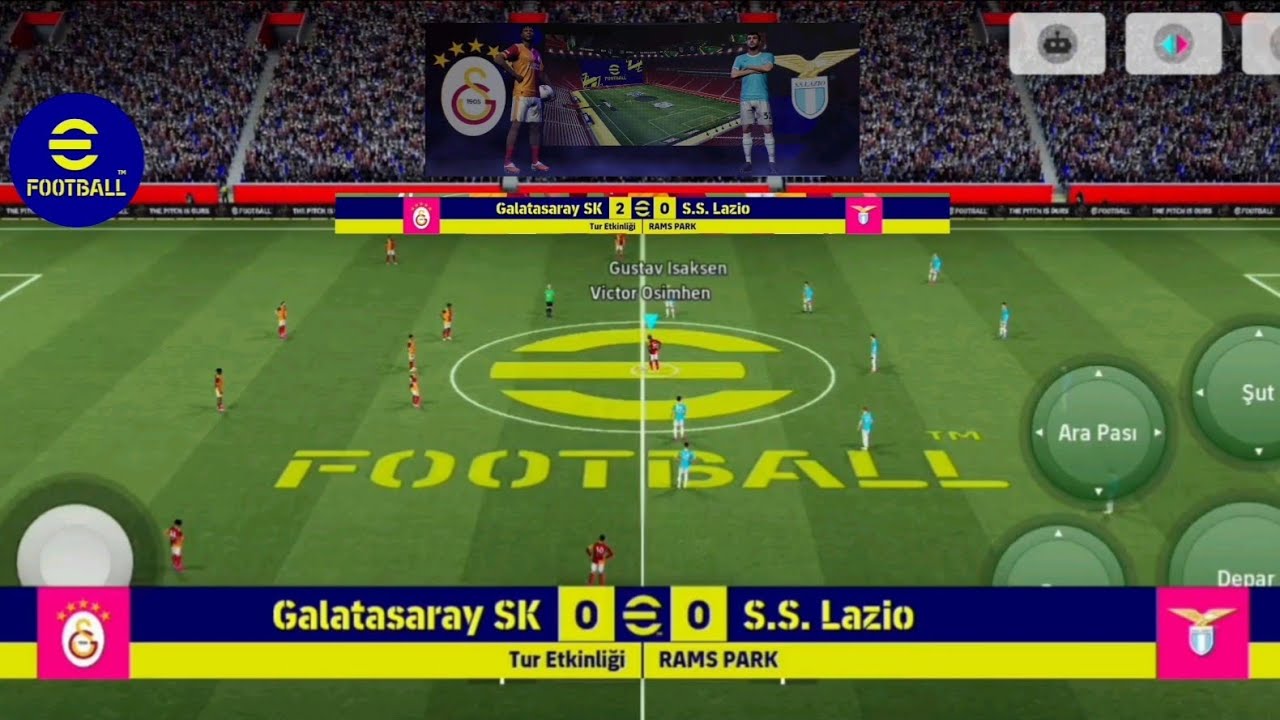 E FOOTBALL MOBİLE 2026 ( FUTBOL OYUNU  ) FOOTBALL GAME 