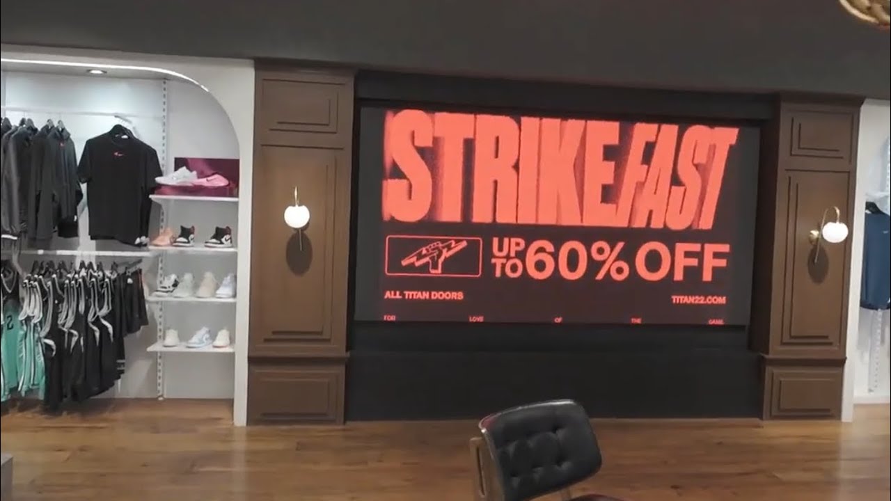 SNEAKER SHOPPING AT TITAN CONRAD | STRIKE FAST UNTIL JUNE 30 2025