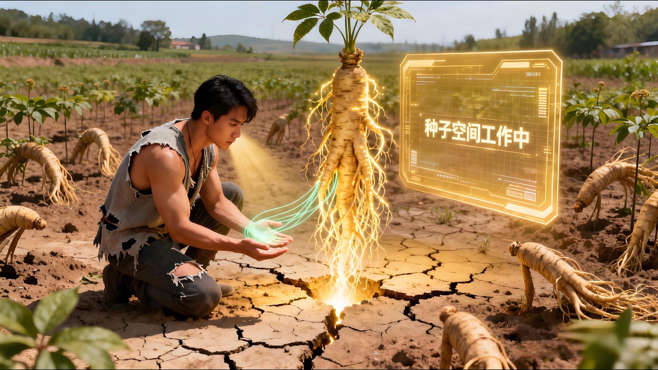 【完結】🔥大棚裏出現巨型人参？我靠神農系統走向人生巔峰