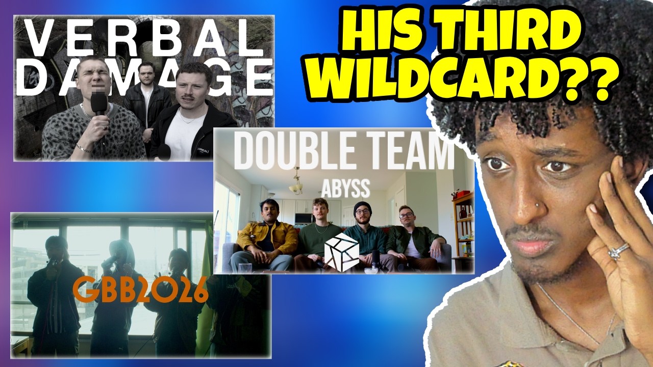 Yolow Reacts | VERBAL DAMAGE, DOUBLE TEAM & orbitt | GBB26 Crew Wildcards