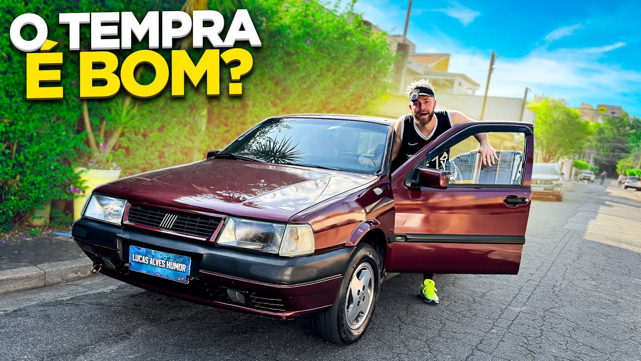 O TEMPRA &Eacute; BOM? TEST DRIVE NO FIAT TEMPRA ANO 1995!