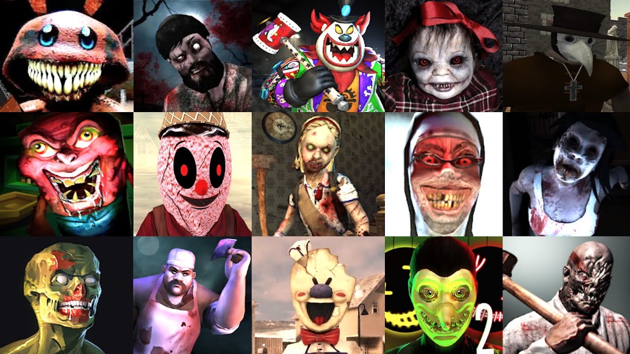 Big Caught Battle 3 - Scary Butcher, Hello Ice Scream, Neighbor School, Scary Teacher, Evil Rabbit