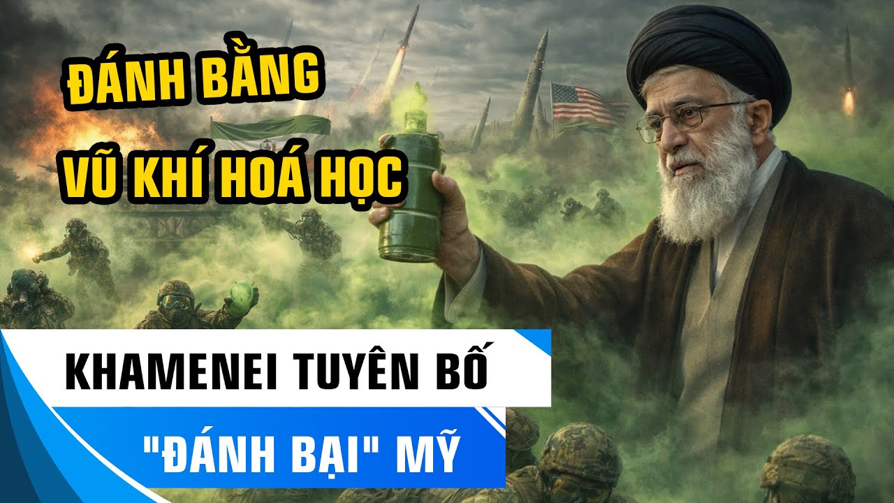 TIN RÚNG ĐỘNG IRAN: VŨ KHÍ HÓA HỌC NHẮM VÀO TÙ NHÂN? KHAMENEI SẼ 