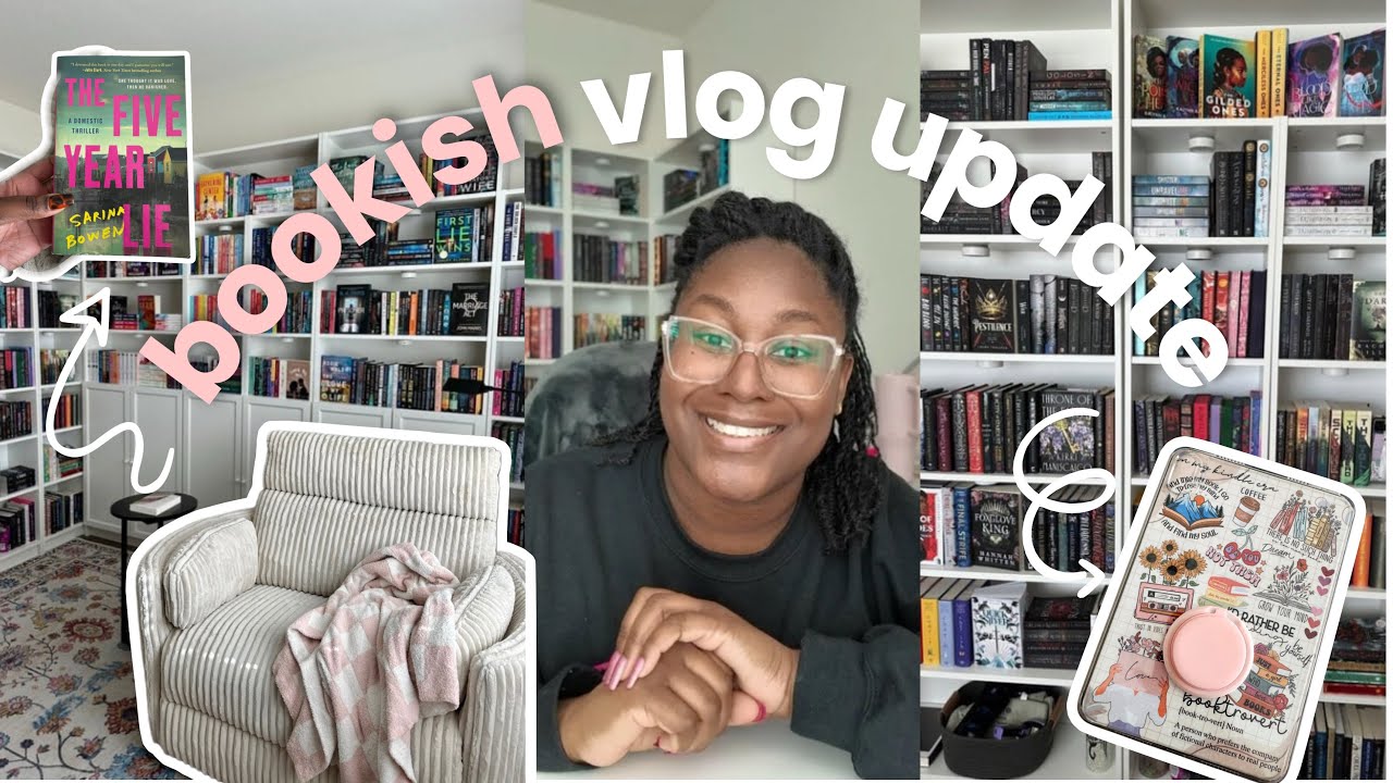Book Vlog | New Bookshelves | Home Library Tour | Thriller Books | Where Have I Been