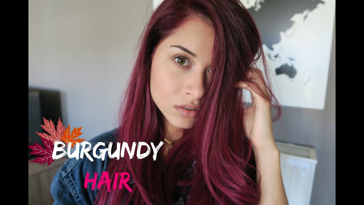 CABELLO BORGOÑA EN OTOÑO | RED/BURGUNDY HAIR AUTUMN | MissChameleonn