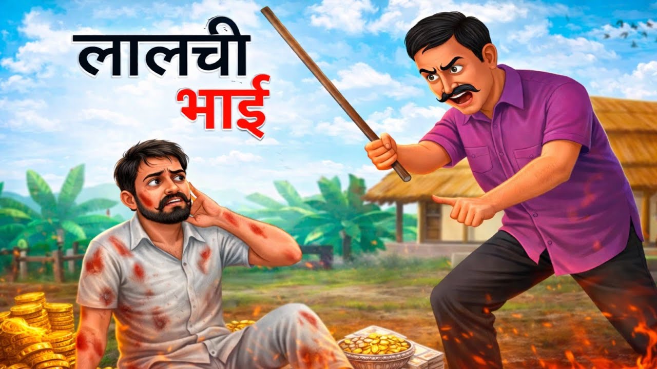 लालची भाई l LALCHI BHAI l HINDI KAHANIYAN l MORAL HINDI STORY 