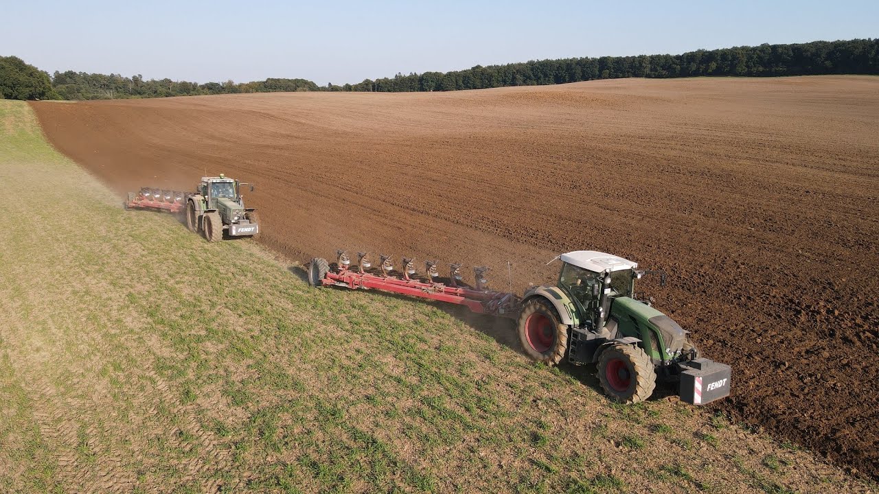 13 Schare 1 Furche! | Fendt 920 + 828! | @schaalsee_agrar | 2021 | 4K | Schaalsee_Agrar