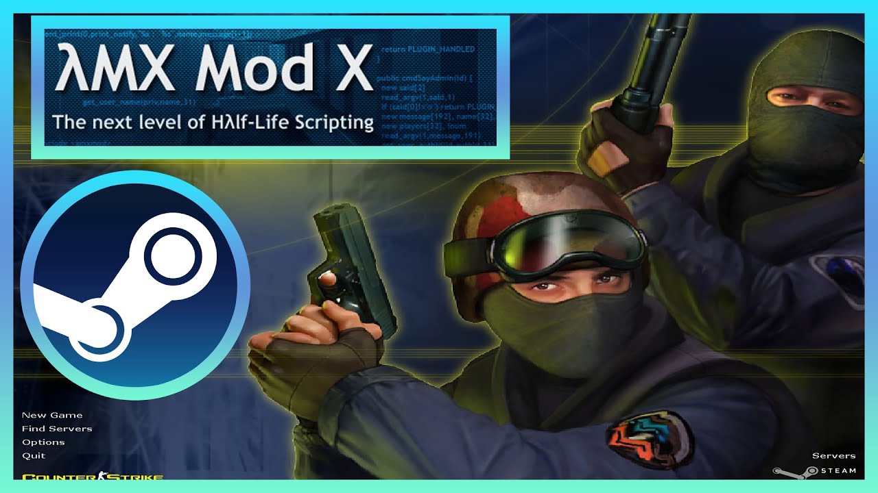 Counter-Strike 1.6 - How to install AMX Mod X on Steam 2024 Tutorial