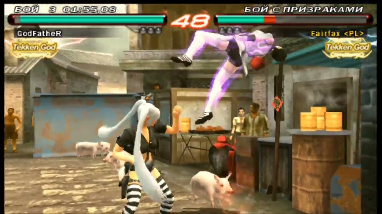 Tekken 6 BR PPSSPP Android Julia Game Play Tekken God Ghosts