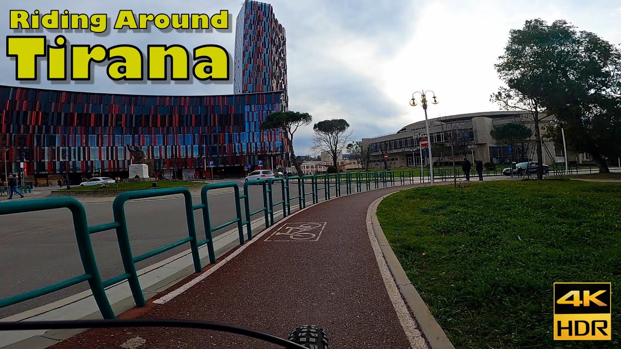 🚴🏻‍♂️ Riding Around Tirana February 2021 - 🇦🇱 Albania @MTravelVlog