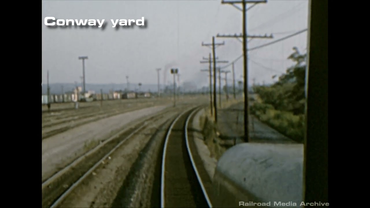 Penn Central in Eastern Ohio and Around Pittsburgh From the Cab (1971)