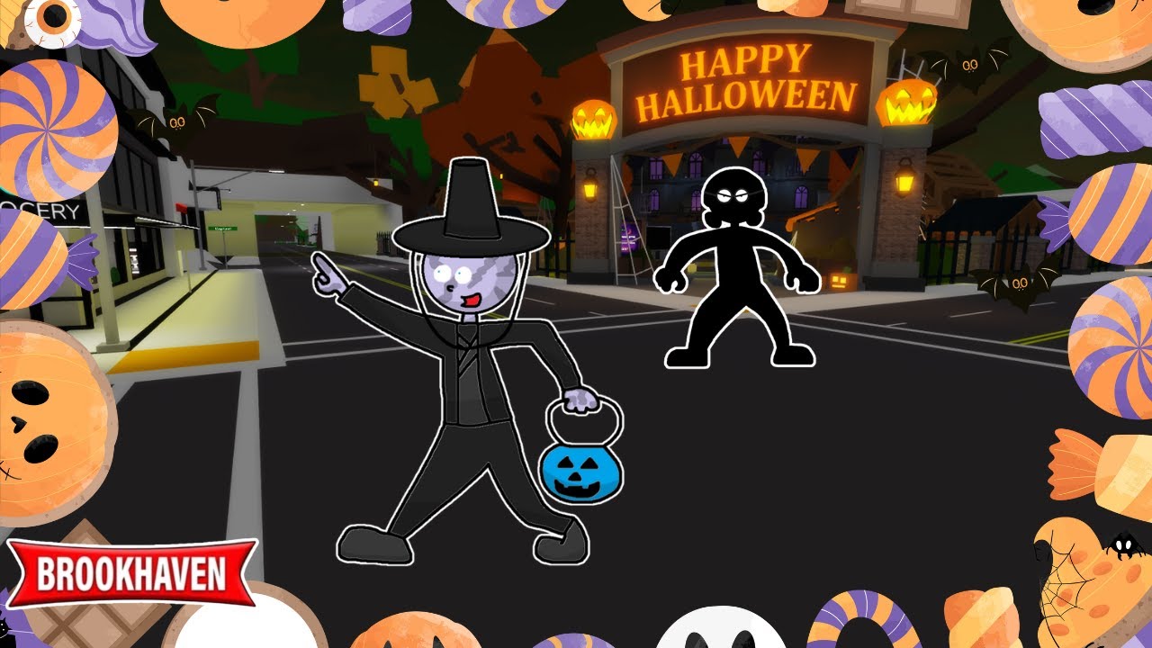 My STALKER followed me on HALLOWEEN (Brookhaven RP)
