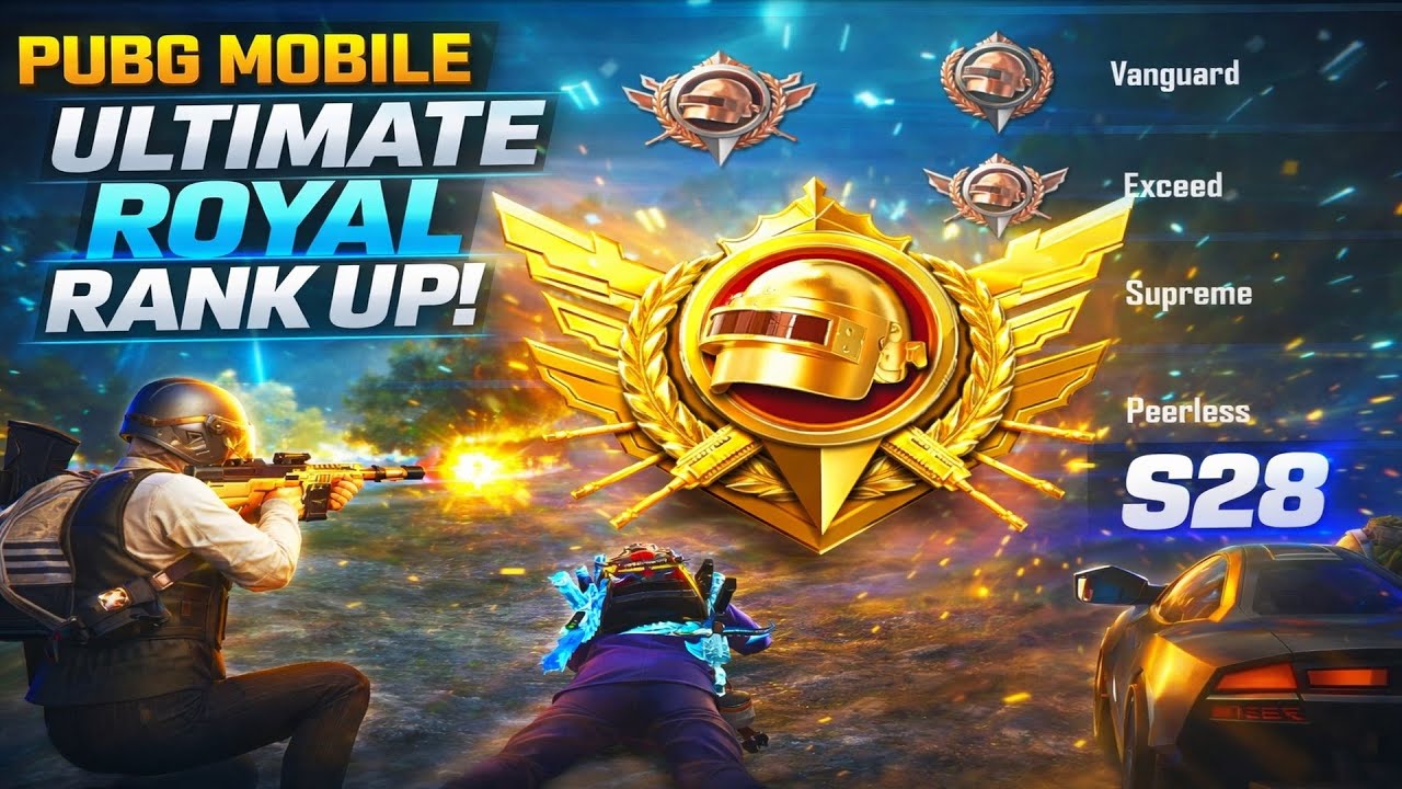PUBG Mobile / BGMI Ultimate Royal Rank Push S28 🔥 Road to Legend 👑 |Voice Chat 🎙️ (Portrait)