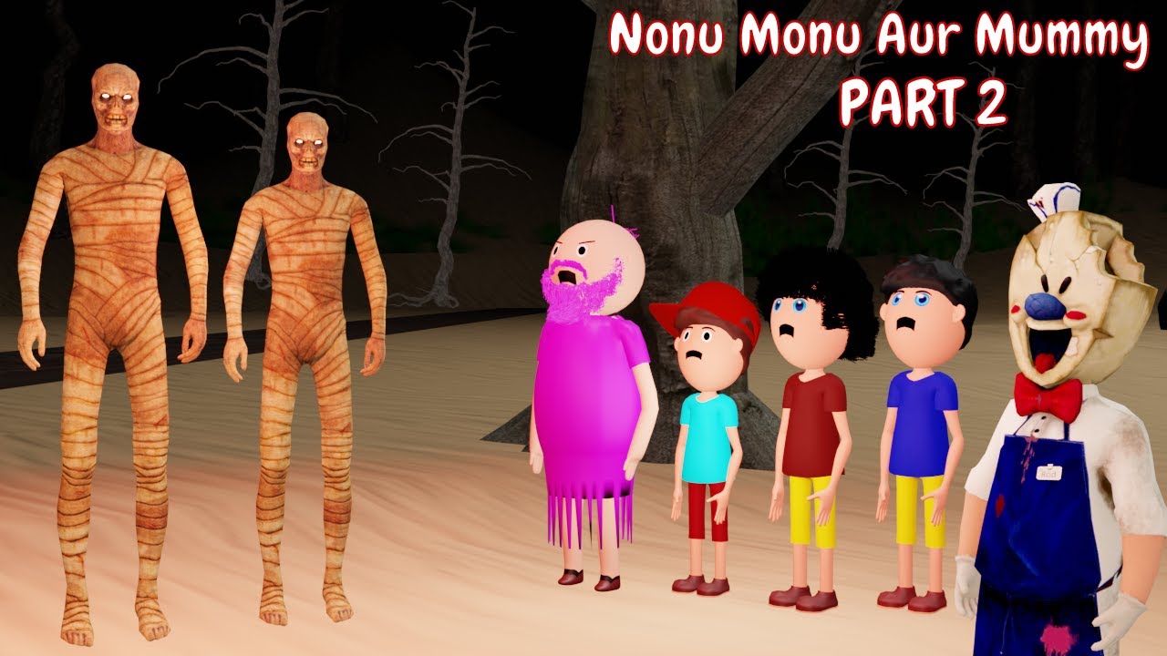 Nonu Monu Aur Mummy Part 2 | Gulli Bulli Cartoon | Nonu Monu | Funny Cartoon