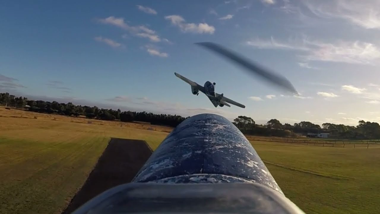 RC P51-B 'Snoots Sniper' trying to down a Me-262: Flight Thirty Seven