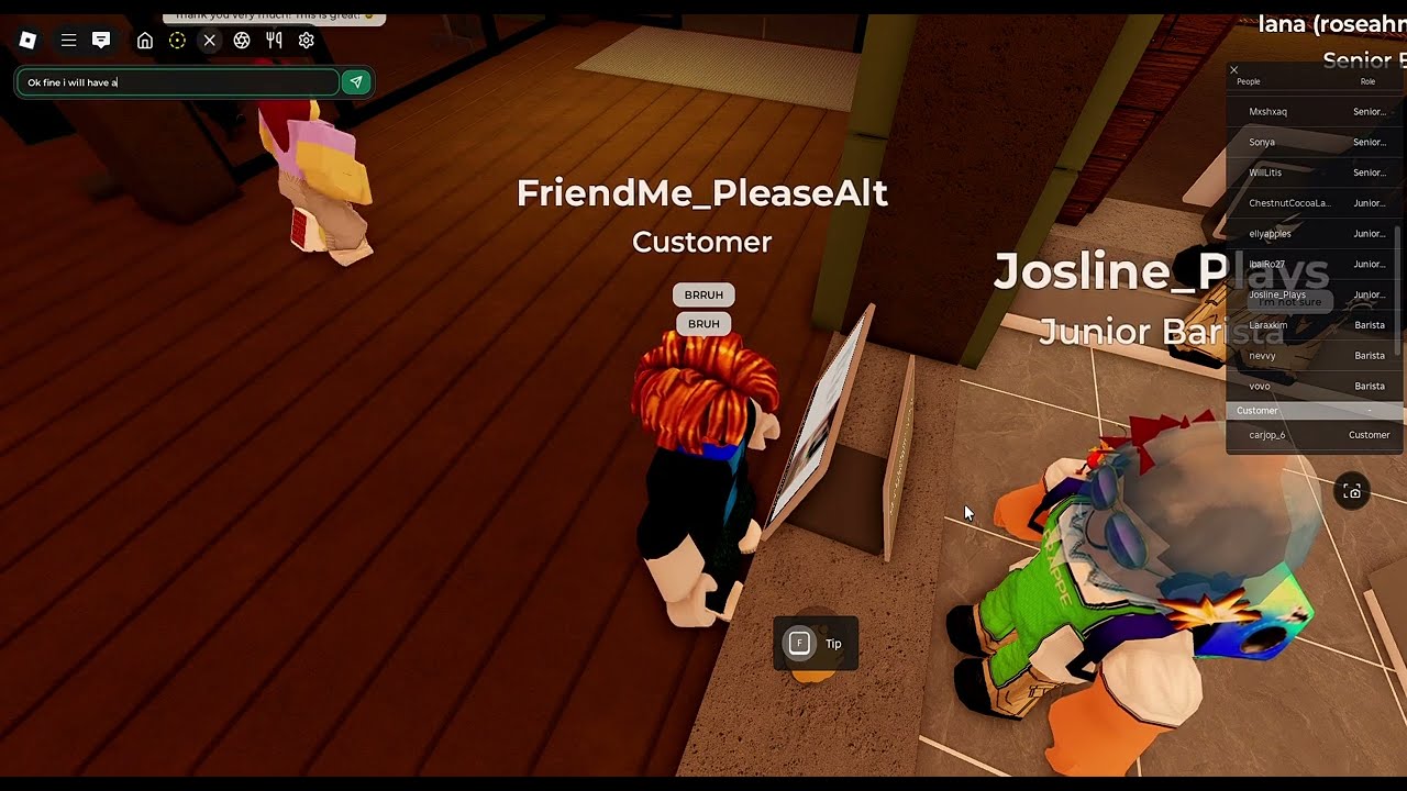 Trolling and asking stuff that is NOT on Frappe's menu - Fan Troll