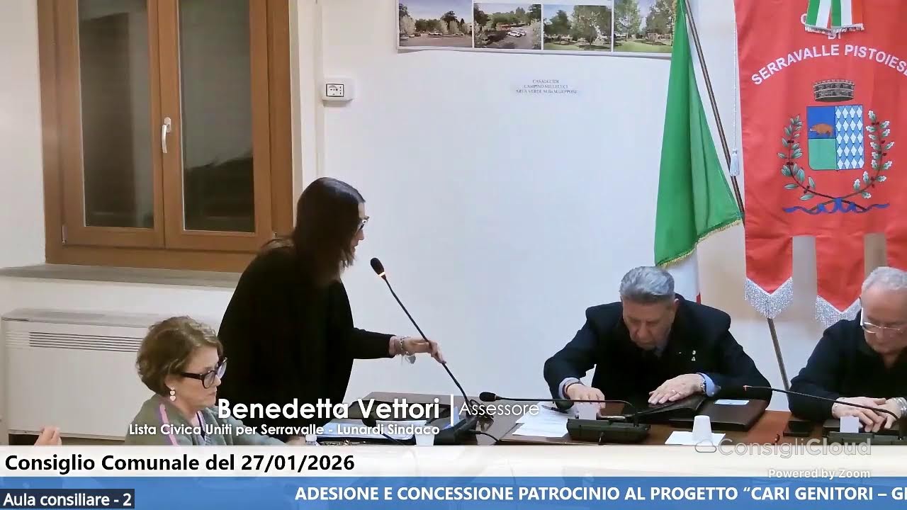 Seduta del Consiglio Comunale di Serravalle Pistoiese del 27/01/2026