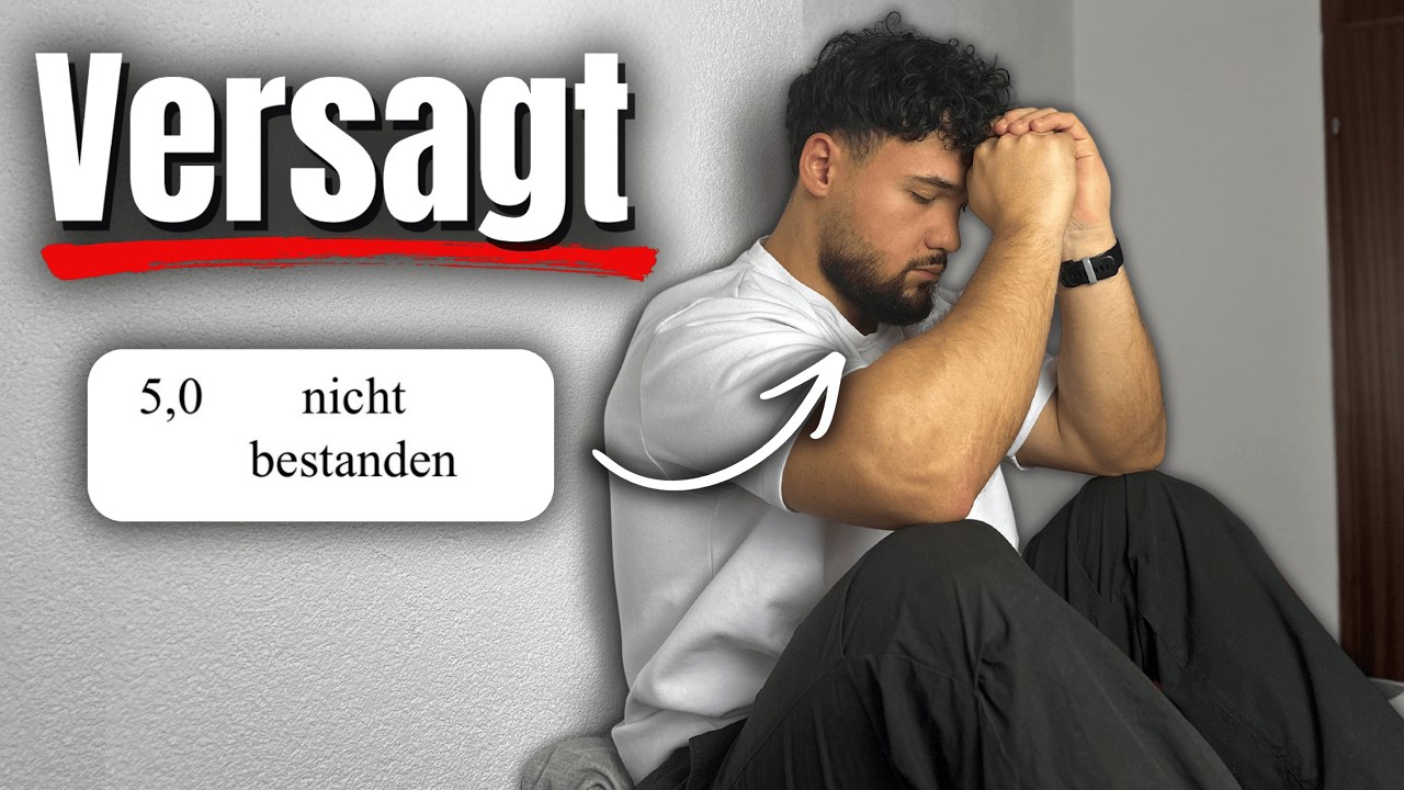 Wie ich damit umgehe, wenn ich eine Klausur durchfalle