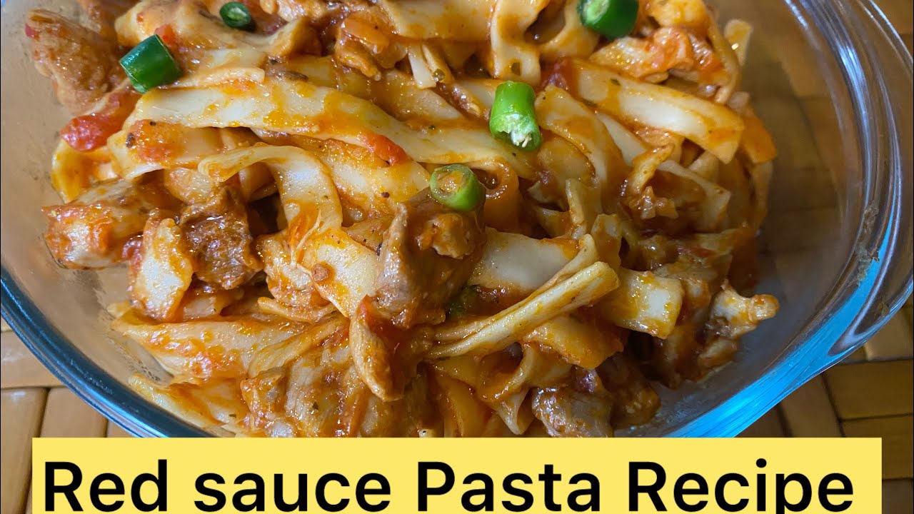 Рецепт пасты с красным соусом от Desi Cooking Secrets UK