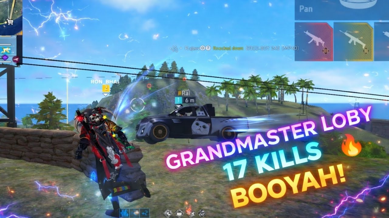|| GRANDMASTER LOBY 🔥 17 KILLS 🔥 || BOOYAH! 