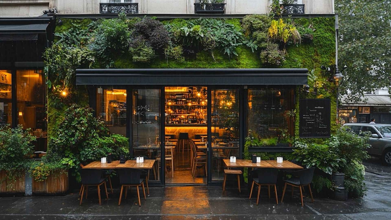 (No ADS) Cozy Rainy Coffee Shop Jazz ☕ Modern Café Ambience & Smooth Instrumental Jazz for Deep Stud