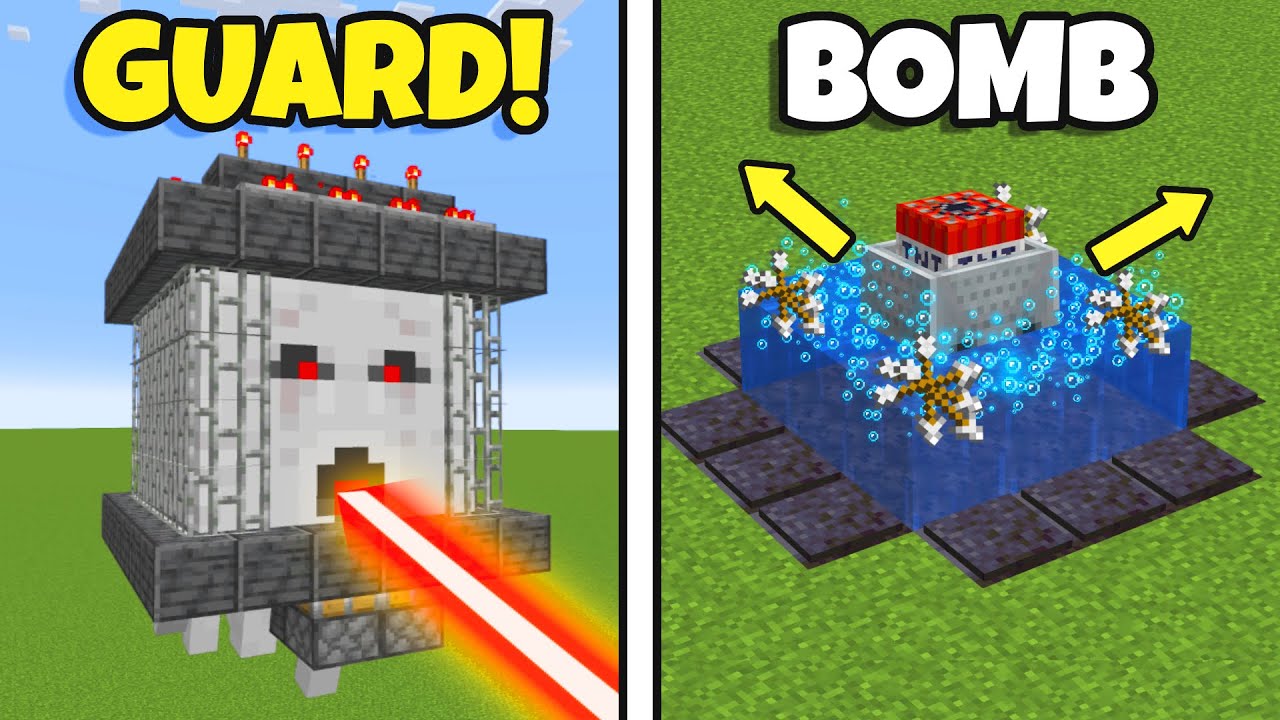 15 New Ways To Protect Your Minecraft House!