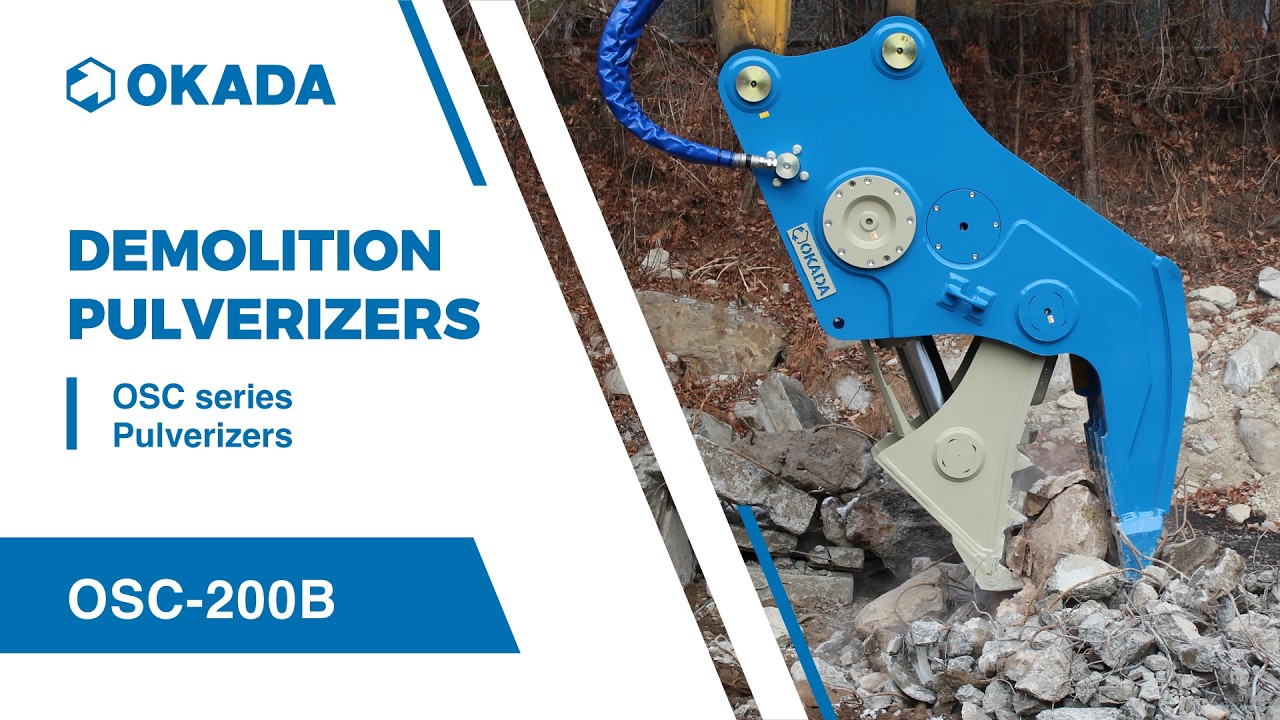 OKADA OSC-200B Pulverizer