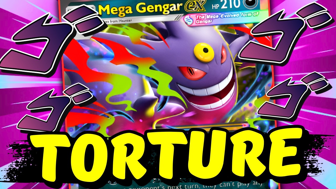 THIS IS THE MOST CHAOTIC MEGA GENGAR DECK EVER | Pokemon TCG Pocket