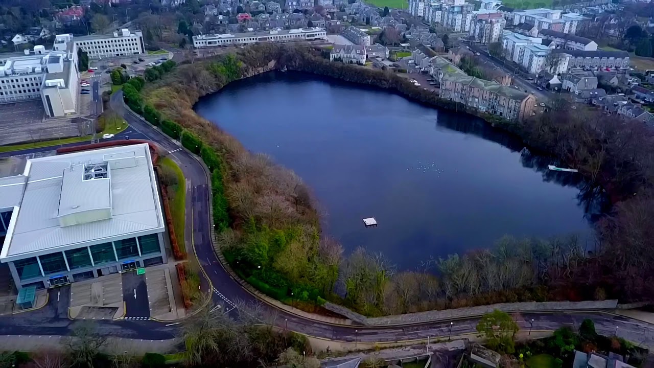 Rubislaw Quarry, Aberdeen, Scotland