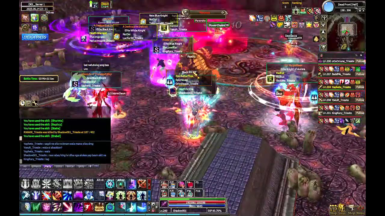 Dekaron Ubifun yaphet pt vs grimreap