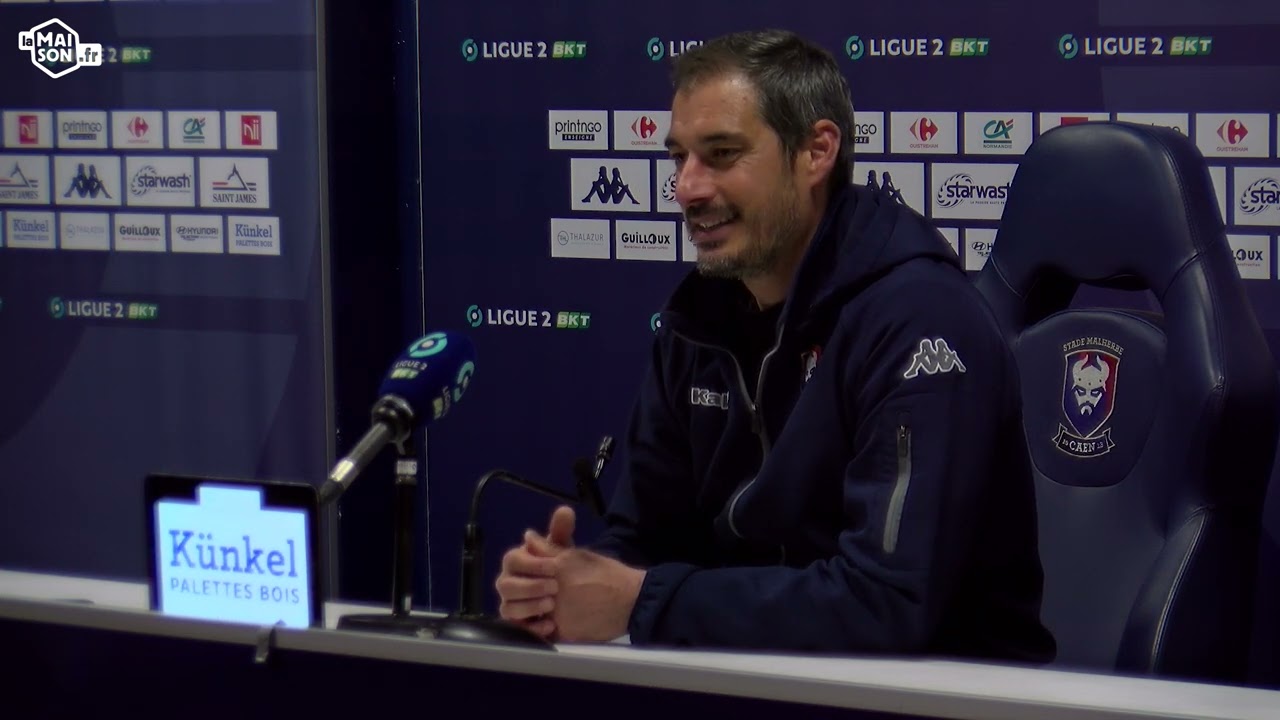 J34 Ligue 2 BKT : La réaction de Nicolas Seube après SMCaen 2-1 FC Annecy