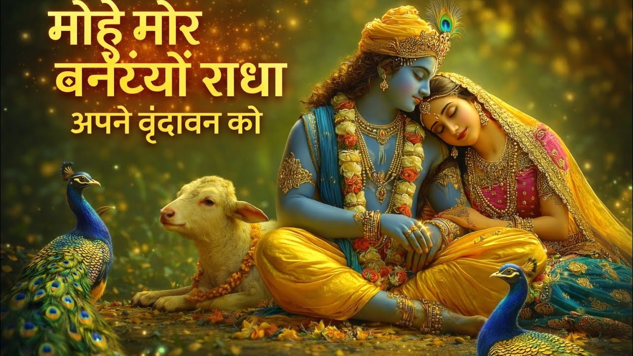 मोहे मोर बनानैयो राधा || Mohe More Banaiyao Radha || 🦚🦚#trending #viral 🦜🤩#song🎸 #love #facts🎉#राधा 