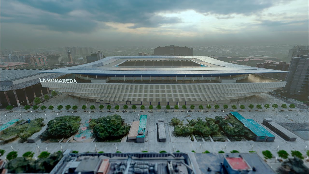 Nueva Romareda. Candidatura Zaragoza sede Mundial 2030