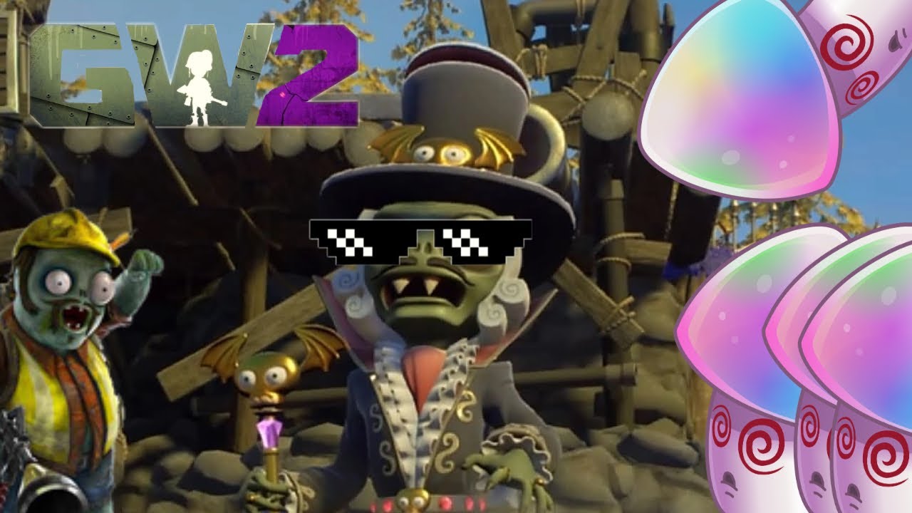 Baron Von Bats Is Insane!!! PvZ Gw2 Mods!! (Mod In Description)