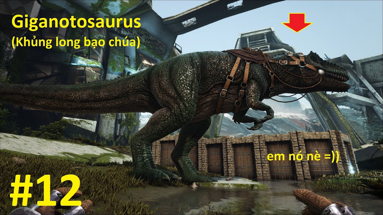 ARK: Extinction #12 - Mình Đã Bắt Được Bạo Chúa Giganotosaurus, Cũng Khá Mạnh Đấy =))