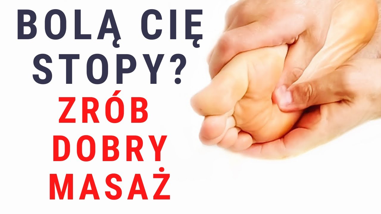 SKUTECZNY MASAŻ - ból stopy, zapalenie rozcięgna podeszwowego - dr n. med. Marcin Wytrążek