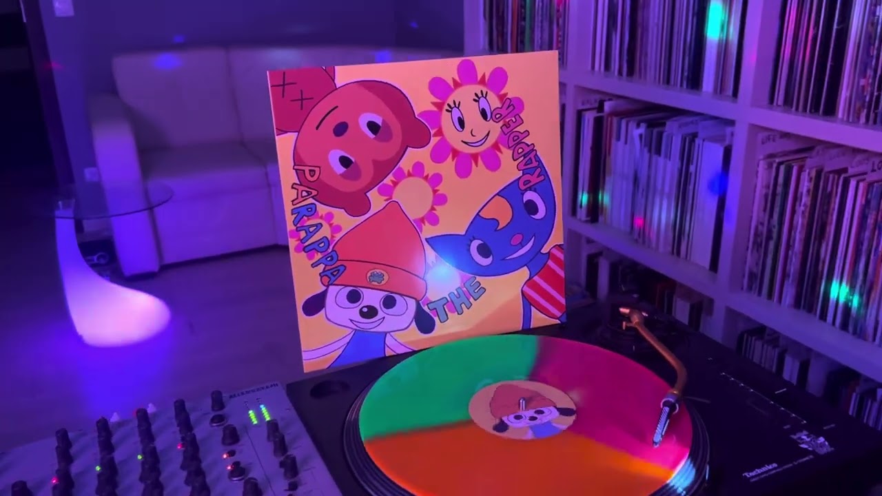 Parappa The Rapper PSX Video Game Soundtrack on ViNYL