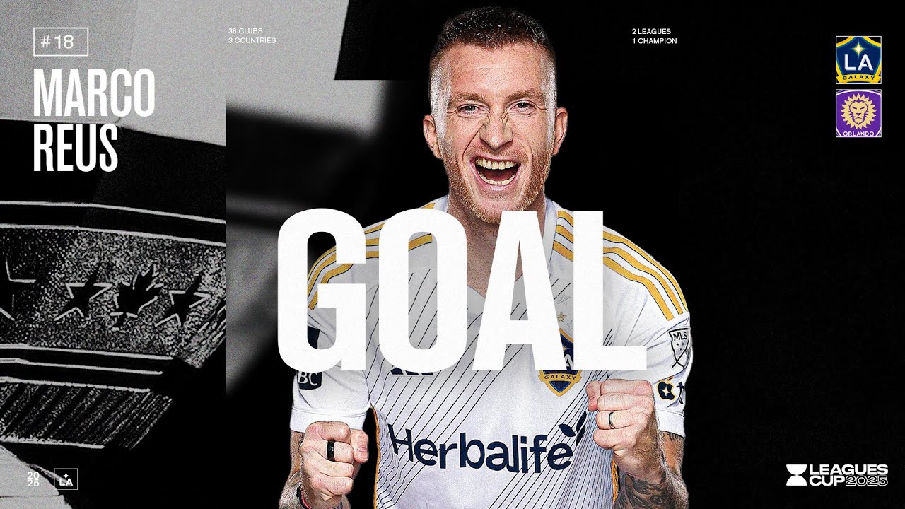 Marco Reus and Gabriel Pec Connect for Goal vs. Orlando City SC