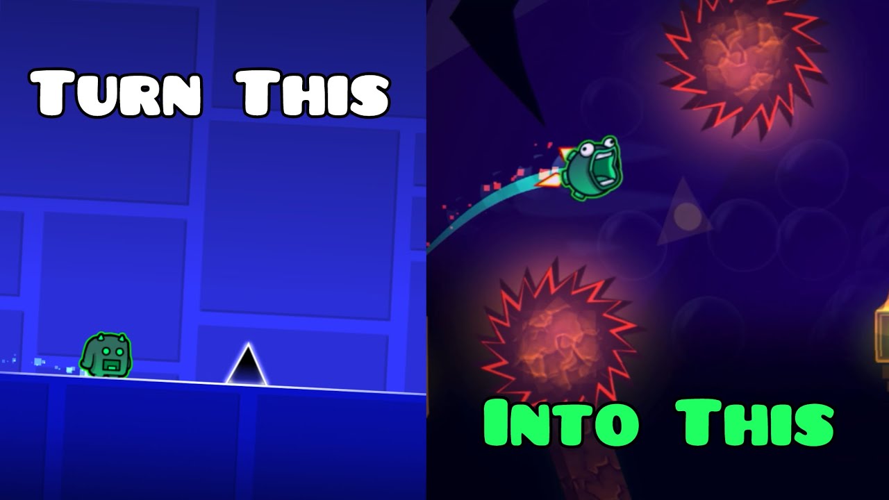 How to Make an OCEAN THEMED Level in GD! (Tutorial)